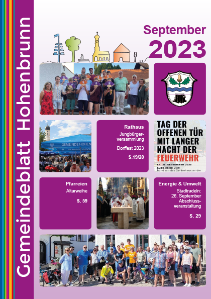 Gemeindeblatt September 2023
